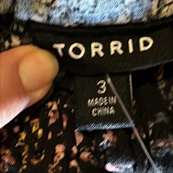 Torrid Challis Skater Dress 🌺🌺 - Picture 11 of 12